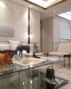 鼎层作品 ▏【港式新中式】李开坤·小山重叠金明灭