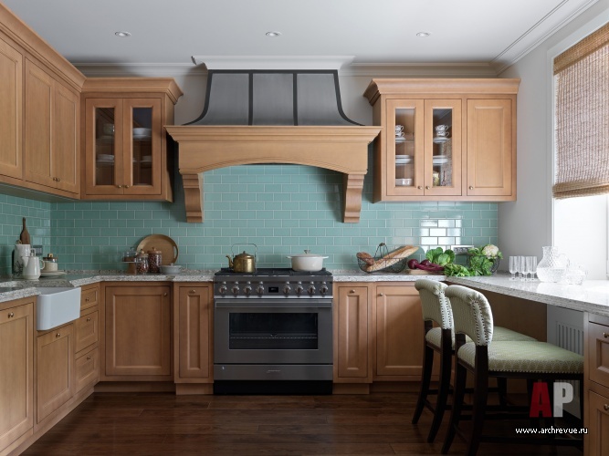 莫斯科郊外美式古典风格带阁楼乡村住宅室内设计丨俄罗斯莫斯科-17