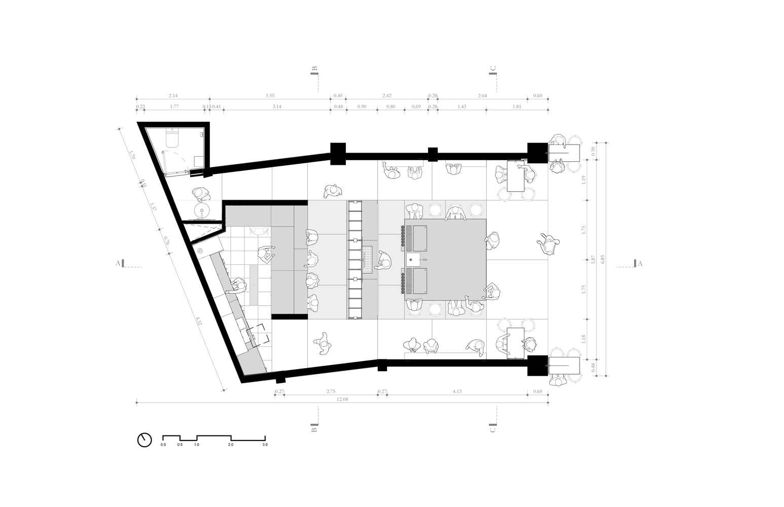 英国 TANA Bar 侘寂风酒吧-6