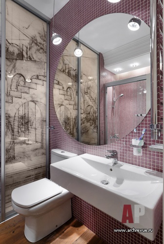 圣彼得堡带经典照片墙的公寓室内设计丨俄罗斯圣彼得堡丨Беляевская Анна,Сморгонская Наталия-43