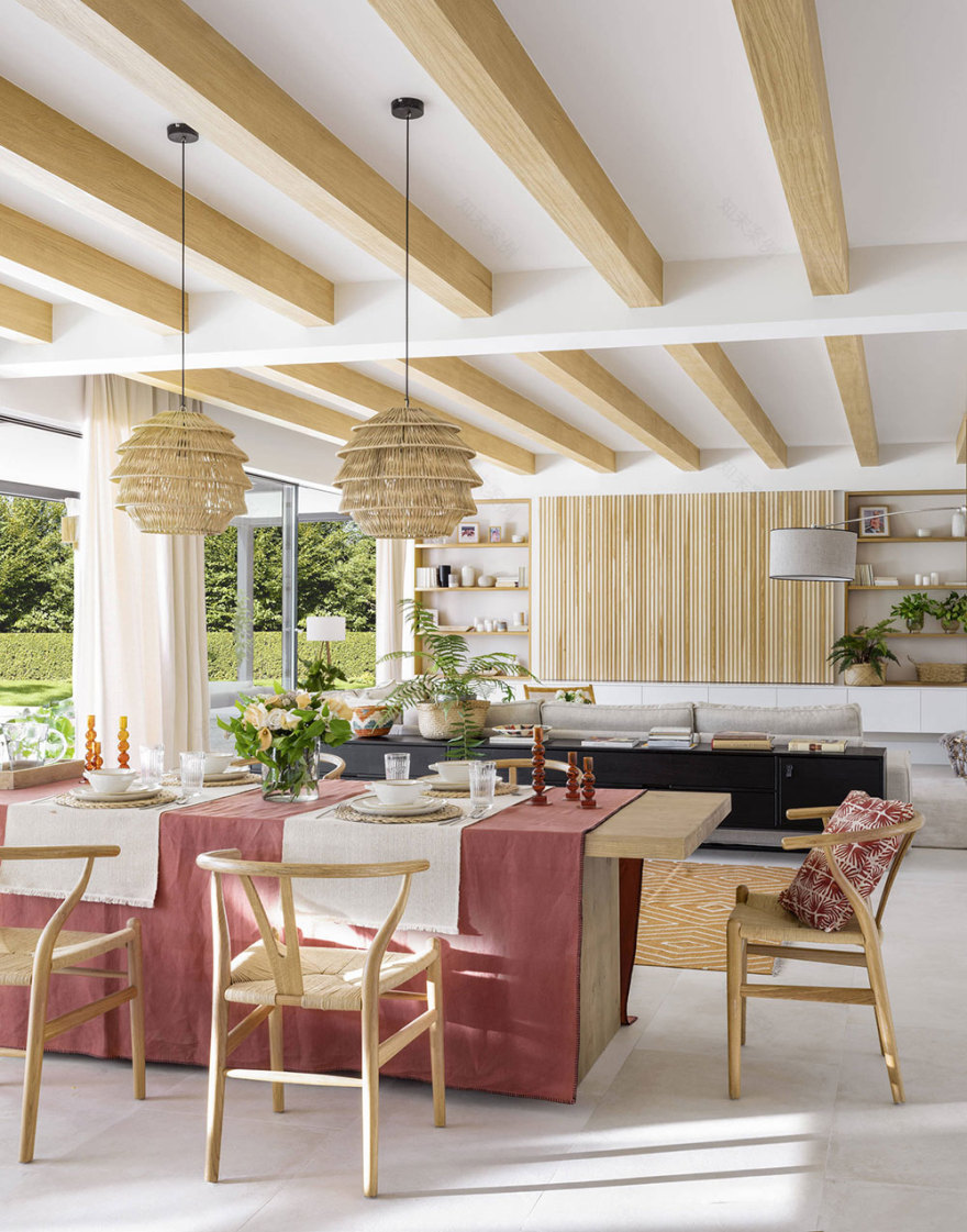 马德里郊区温馨无障碍西班牙风格住宅-6