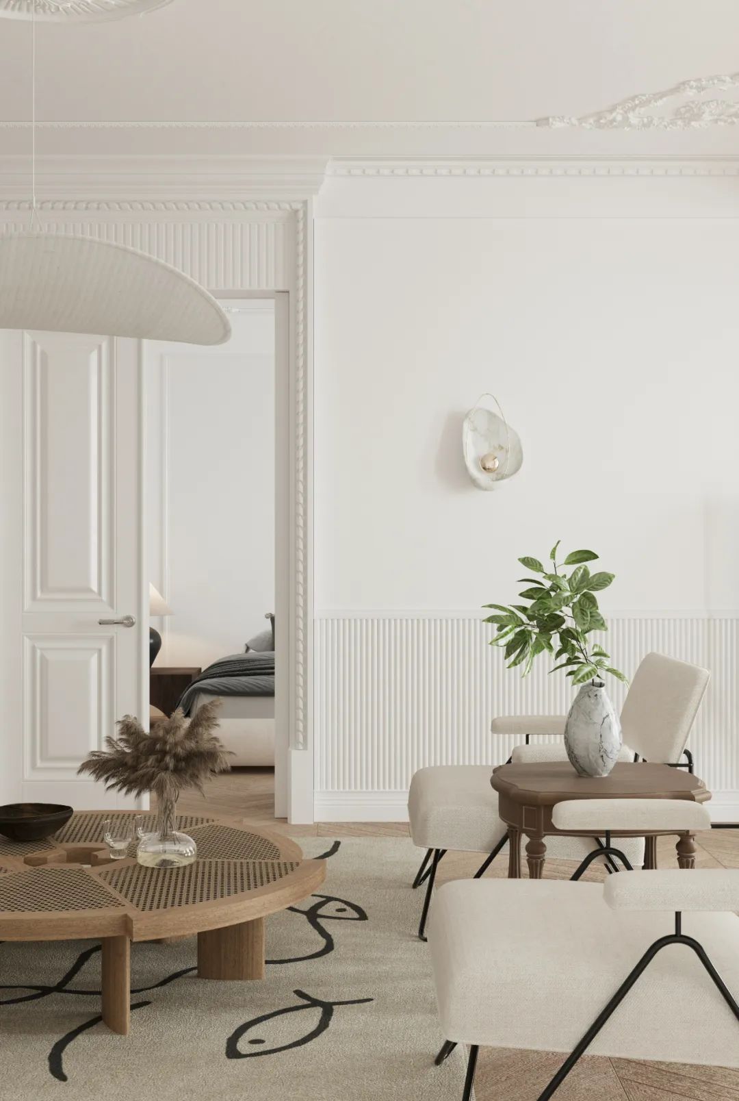 《埃维昂》法式浪漫空间设计丨中国北京丨弥尔设计 MIR STUDIO-10