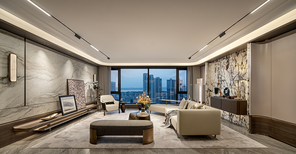 武汉中海·东湖玖章150㎡,172㎡样板间丨中国武汉丨近境制作-42