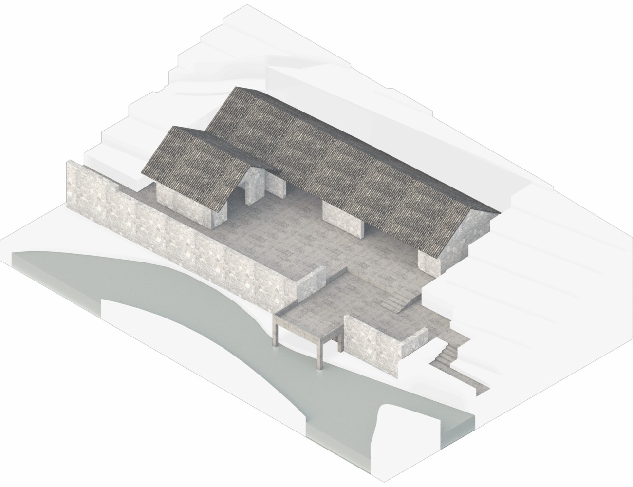 山东泰山东溪门村复兴项目 · 百年乡村的针灸式建筑更新-75