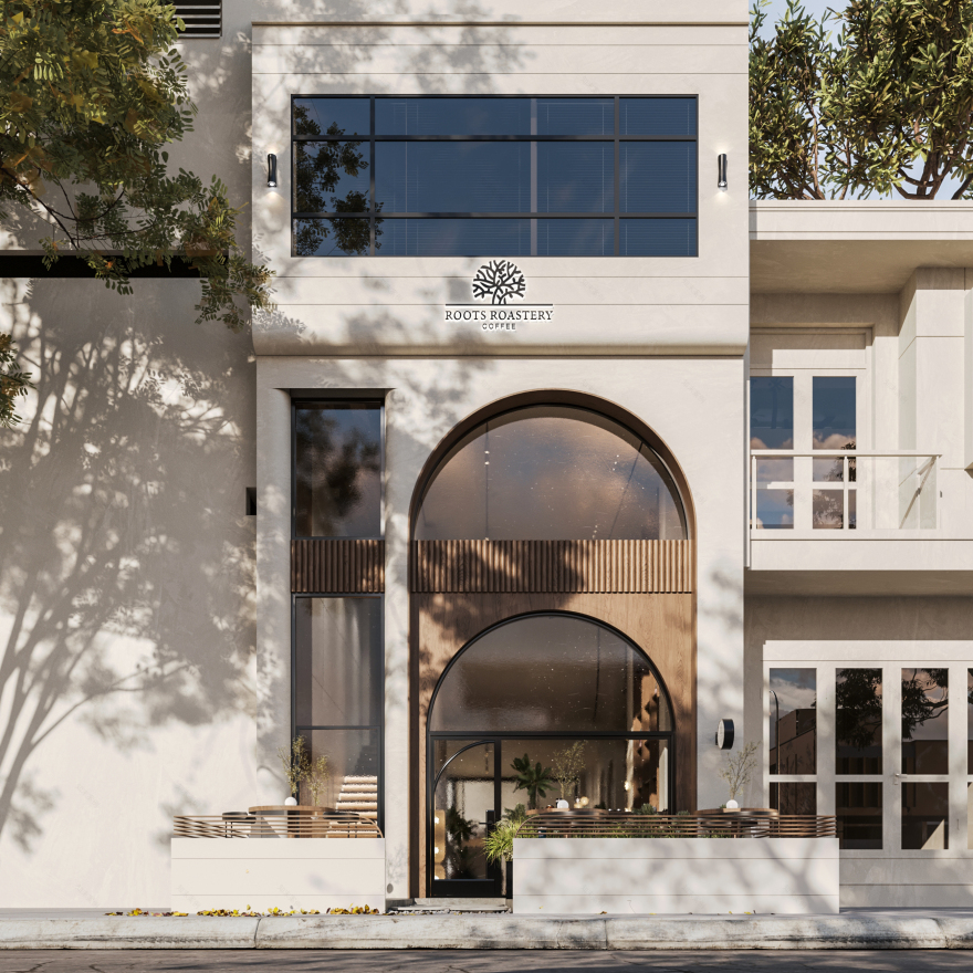 根咖啡馆户外区域丨Alaa Basem-1