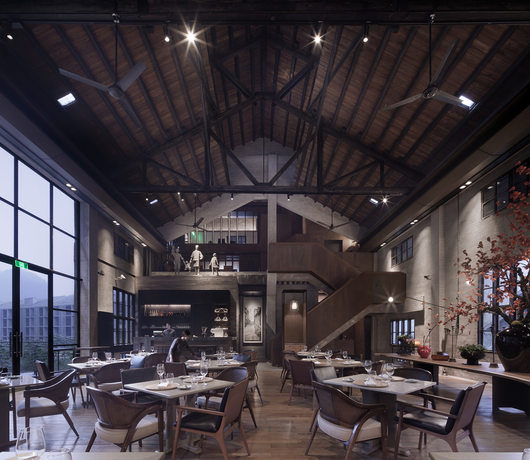 桂林阳朔阿丽拉酒店丨中国桂林丨水平线空间设计,直向建筑-63