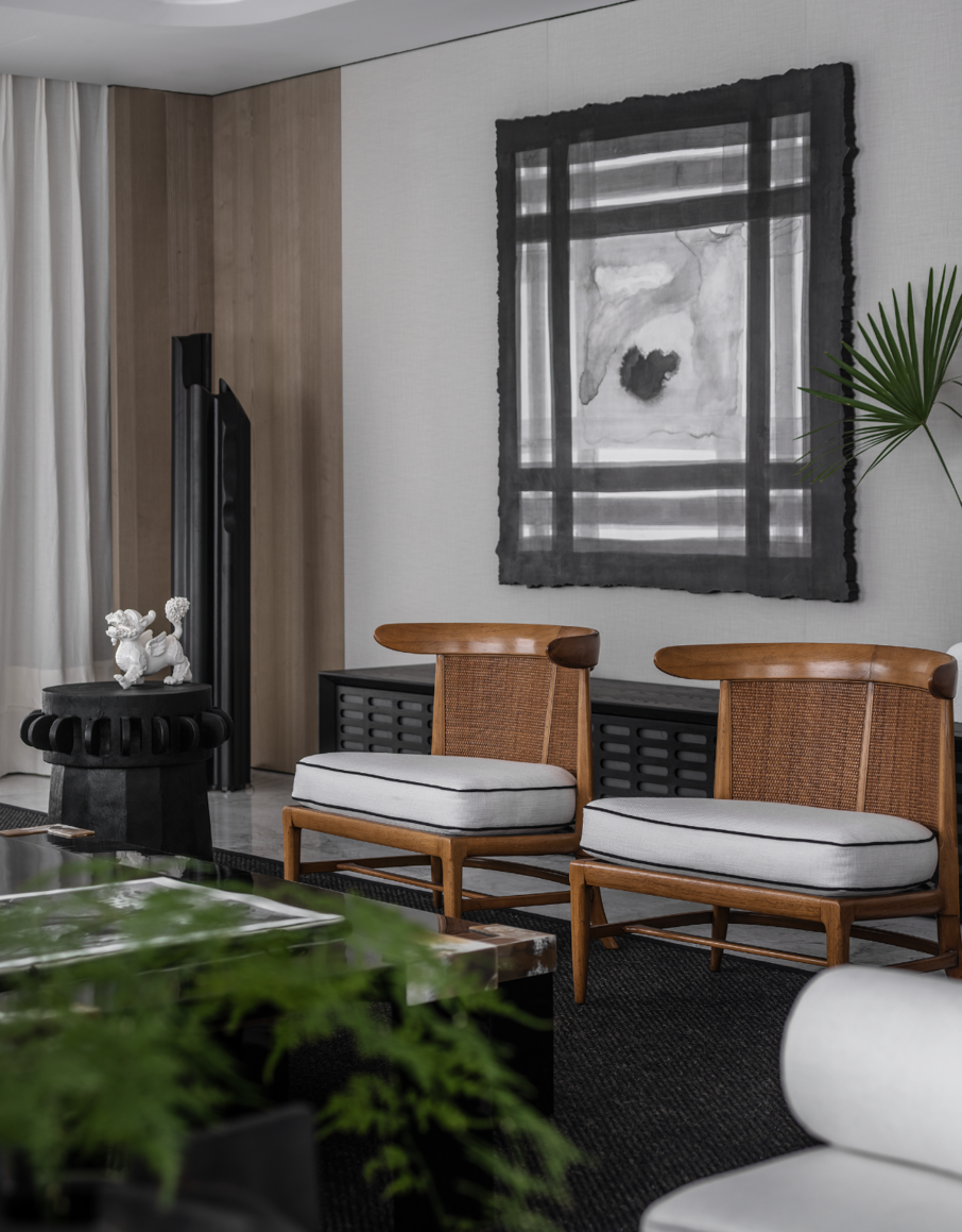 上海翠湖天地五集豪宅丨中国上海丨无间设计-25