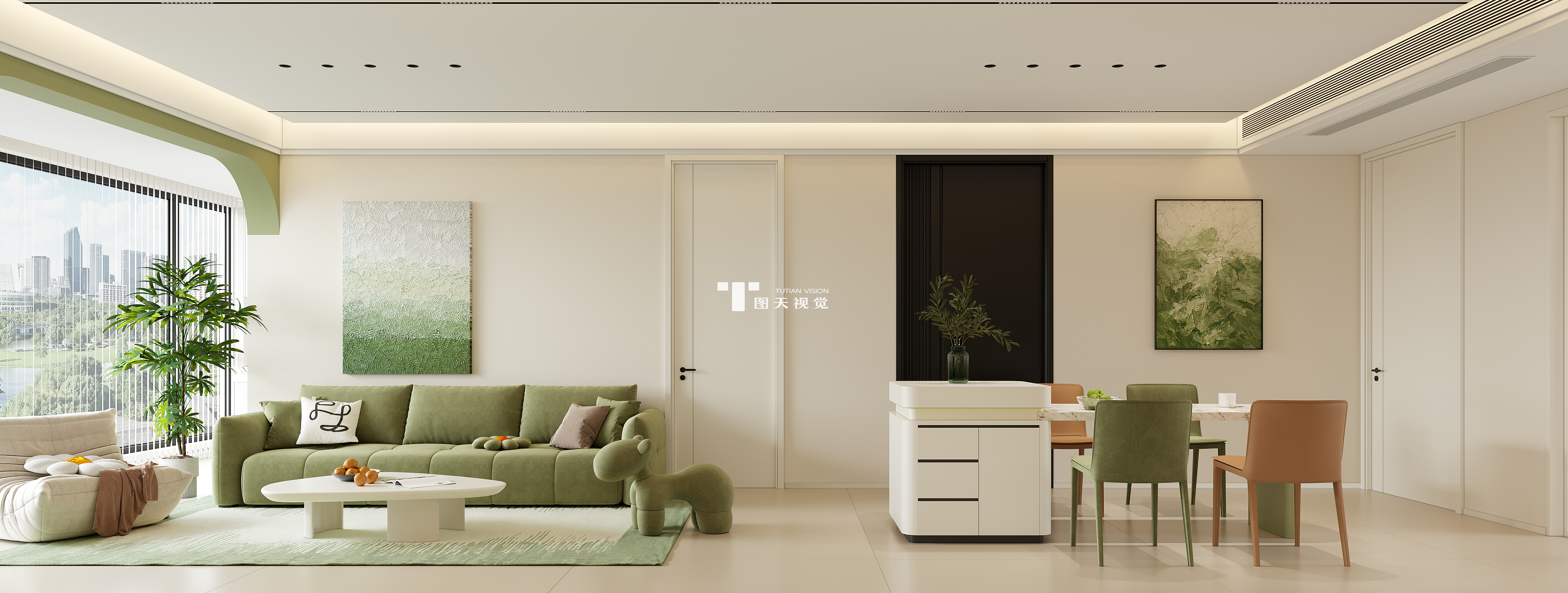 小清新||超甜奶油薄荷绿-0