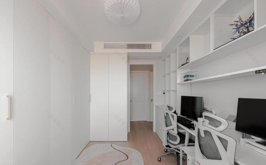 法式北欧混搭婚房设计丨7KK 设计-50