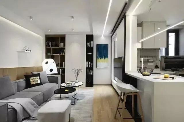 上海静安 60㎡两居室“剪刀手”式改造 | 空间焕发新生-27