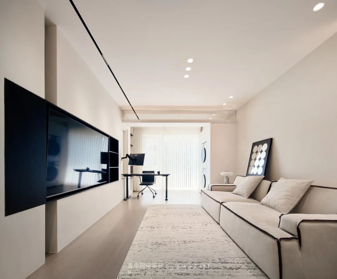 MHOO|钱江蓝湾88㎡现代风：释放无限，倦意可融-19