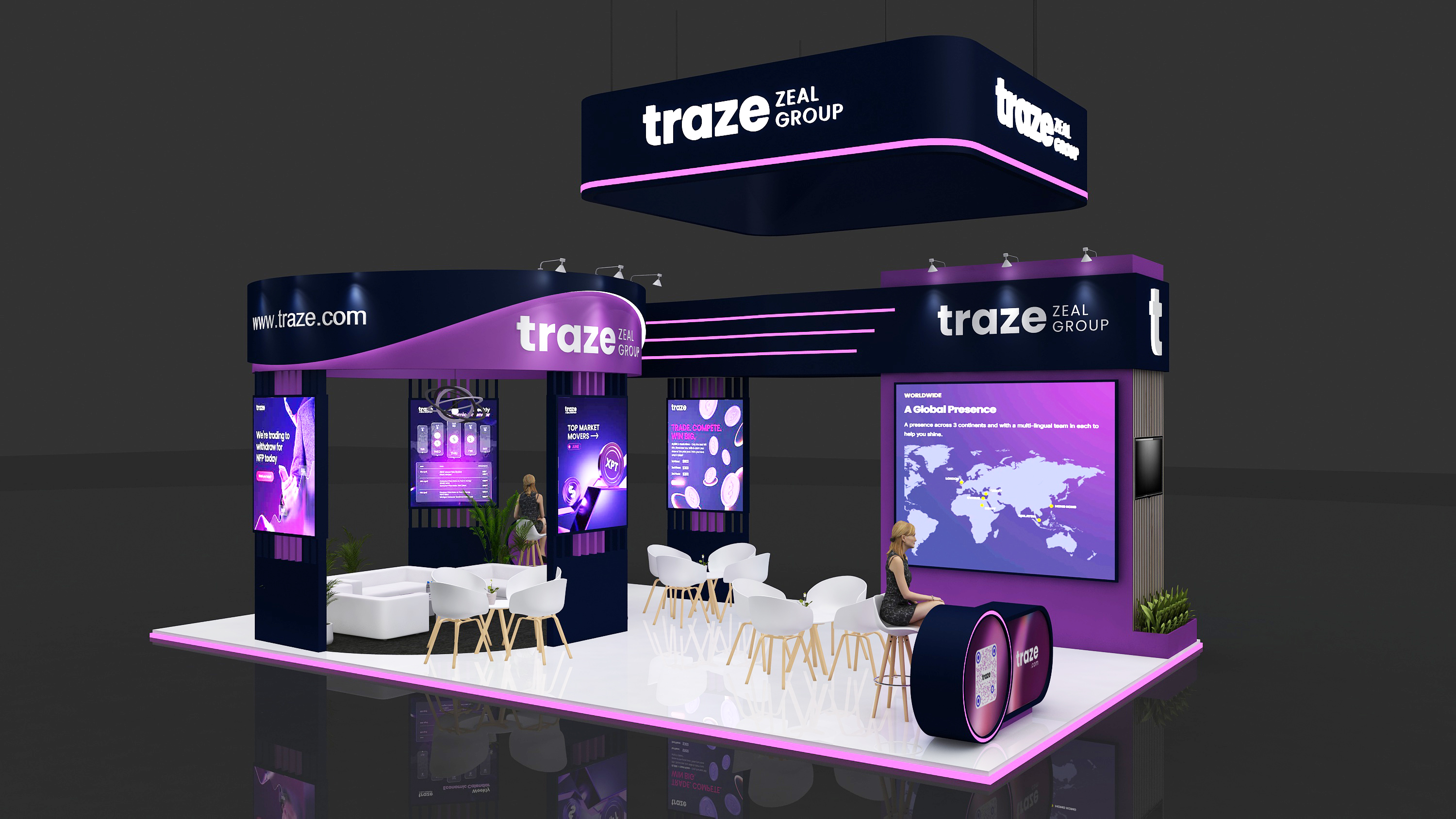 TRAZE 12X6M STALL DESIGN IN DUBAI-0