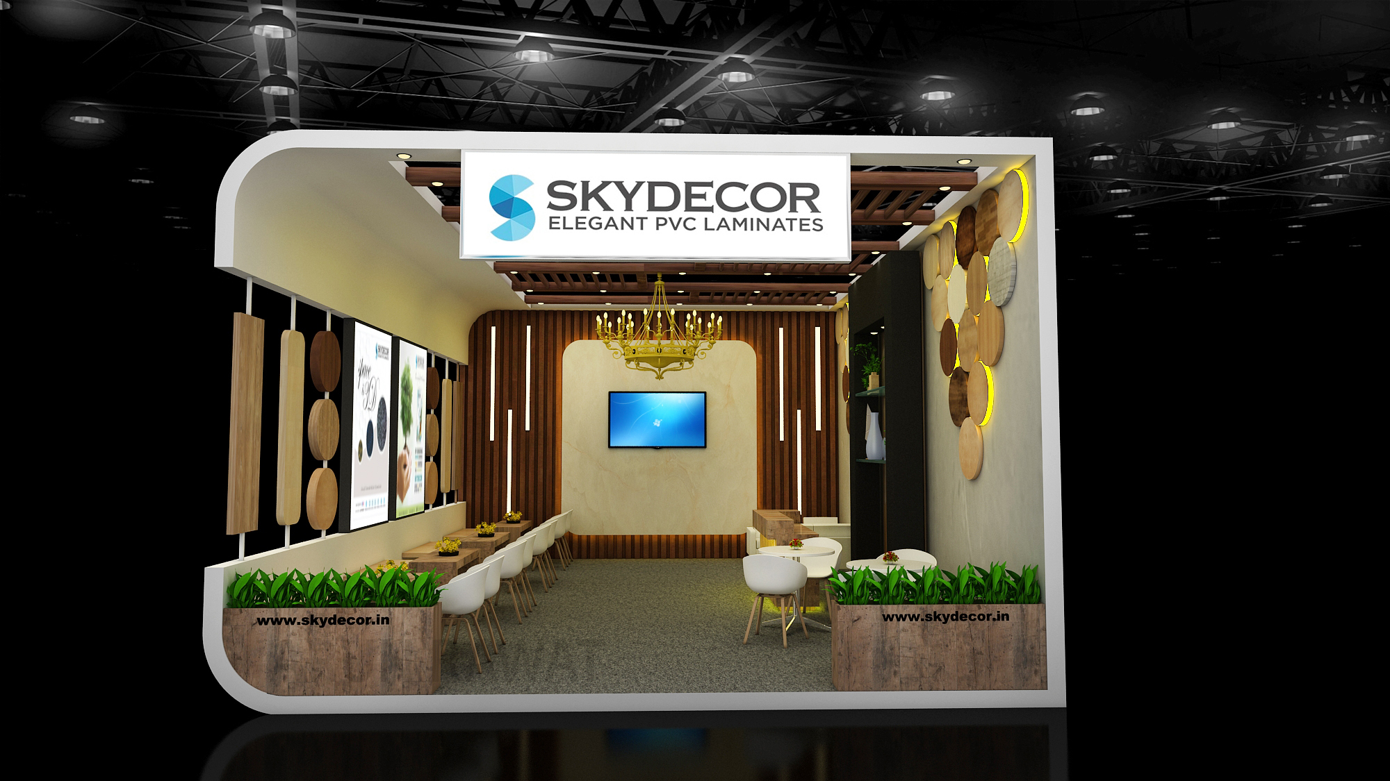 Skydecor laminates Exhibition Design-1