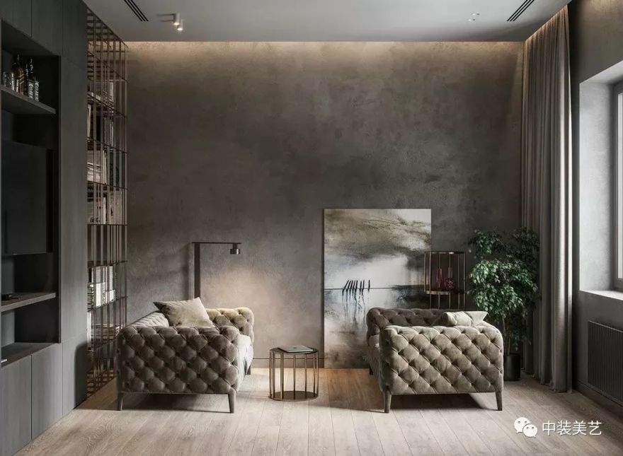 Color / 跟着大师学软装-750㎡高级灰别墅,越极简,越奢华!-38