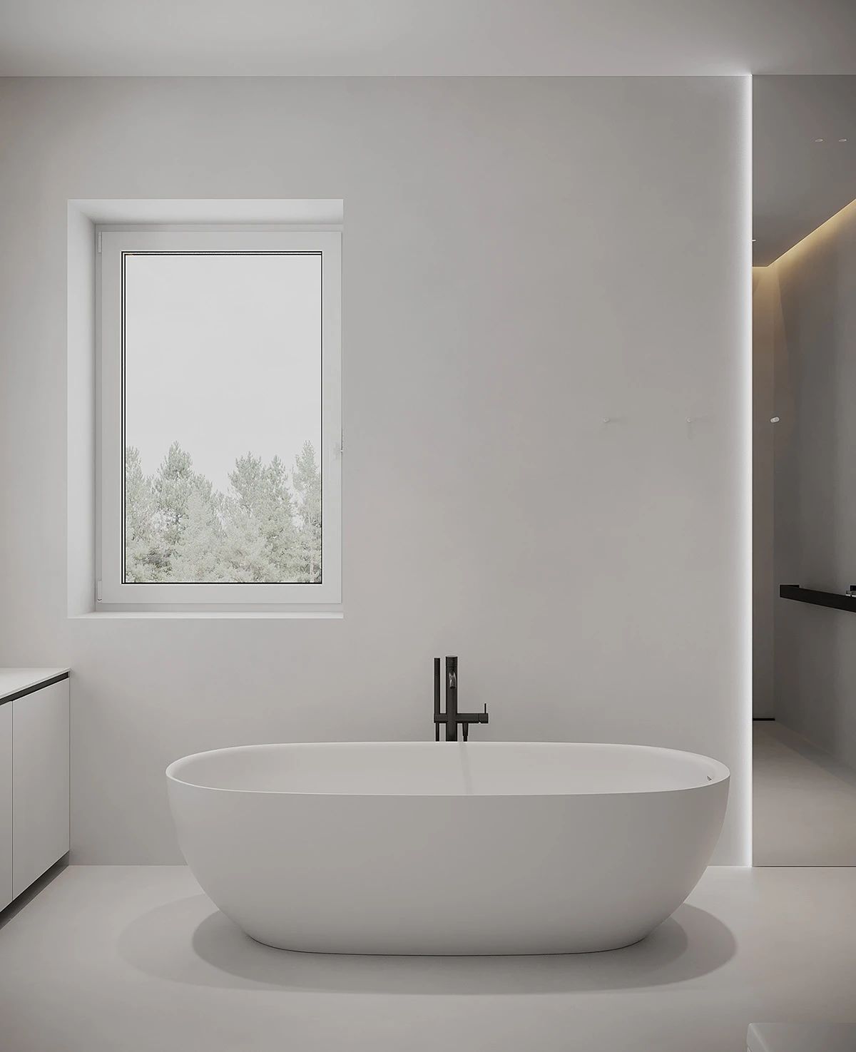 这座现代简约住宅完美诠释了形式与功能之间的和谐-35