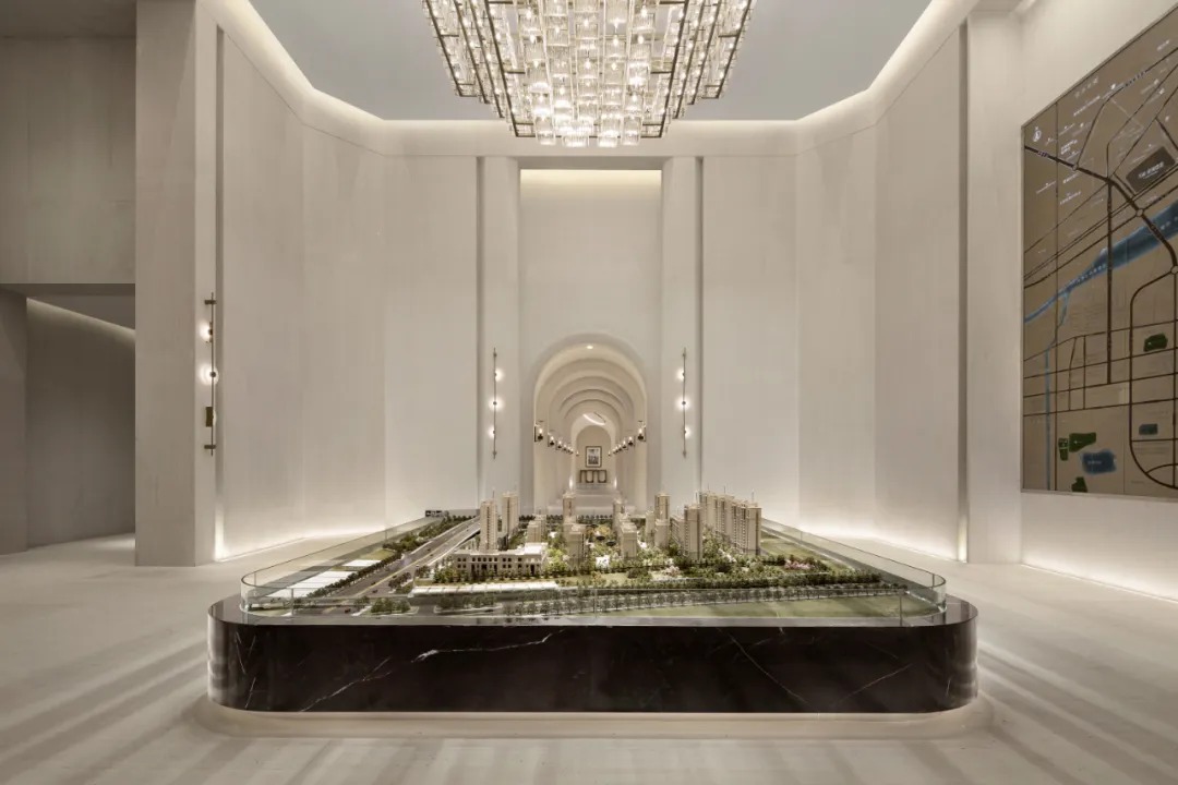   李益中空间设计丨西安万科·金域缇香售楼中心  室内设计 丨中国西安-19