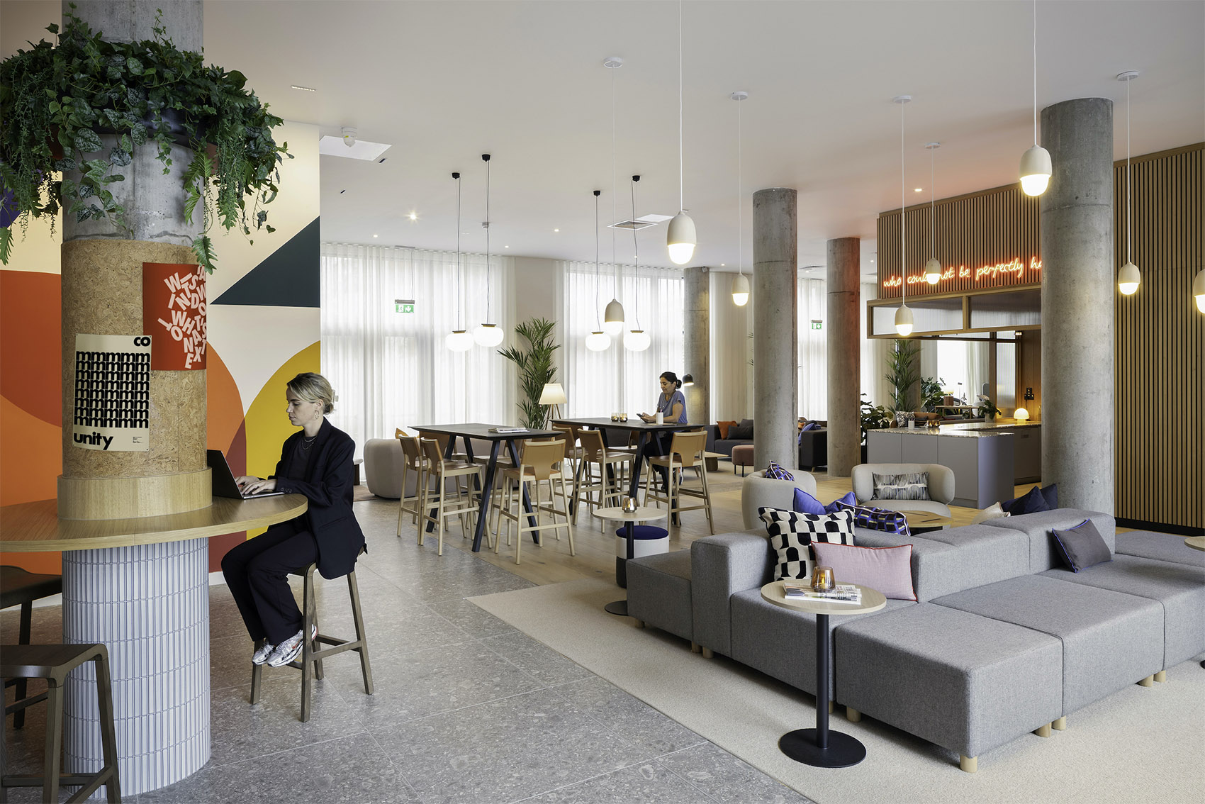 都柏林自由之家丨爱尔兰都柏林丨Concrete Amsterdam-17