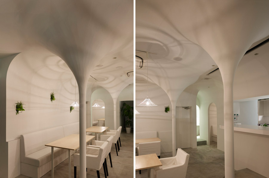 FUTURE STUDIO 的 l’ombre de ange 小酒馆和咖啡厅-23