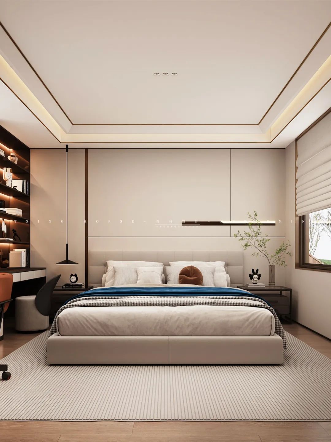 绿地国际生态城意式轻奢别墅丨陈哲梧设计团队-29