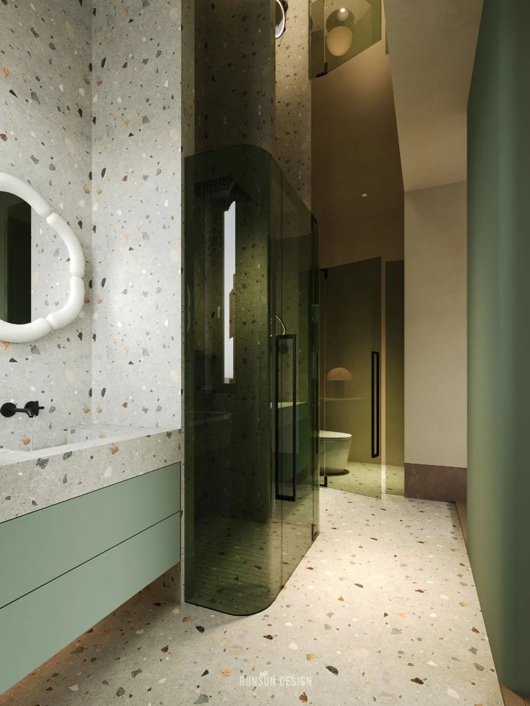 侘寂洞穴风民宿设计丨中国温州丨朗石设计-98