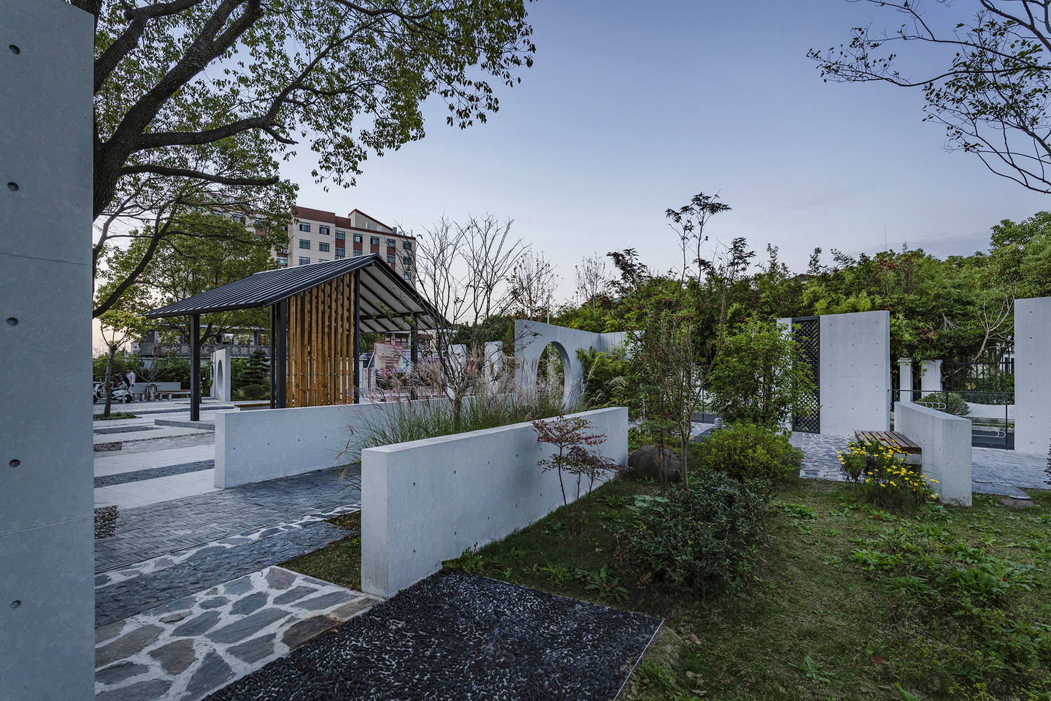 上海浦东金桥镇永建路小公园丨中国浦东新区丨上海善祥建筑设计有限公司-36