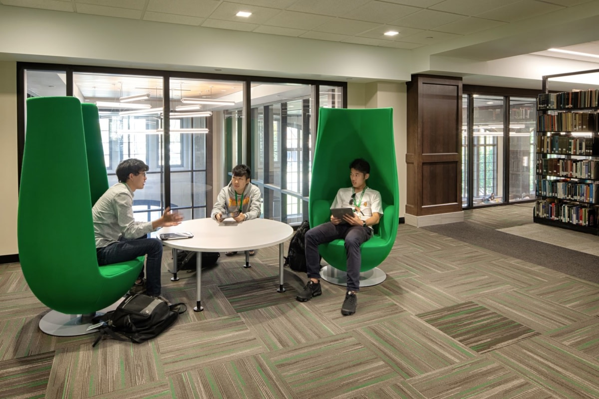 北达科他大学 chester fritz 图书馆丨美国大福克斯丨Stantec-18