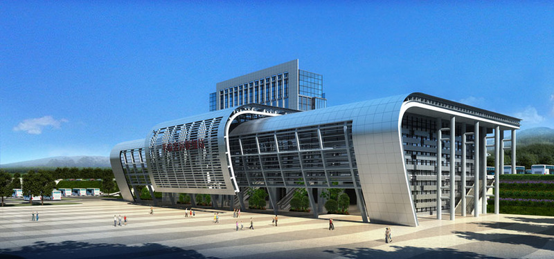 车站设计案例效果图2-18