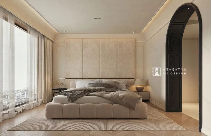 溪上旦山府 · 法式中古风的浪漫演绎丨半杯水设计工作室-19