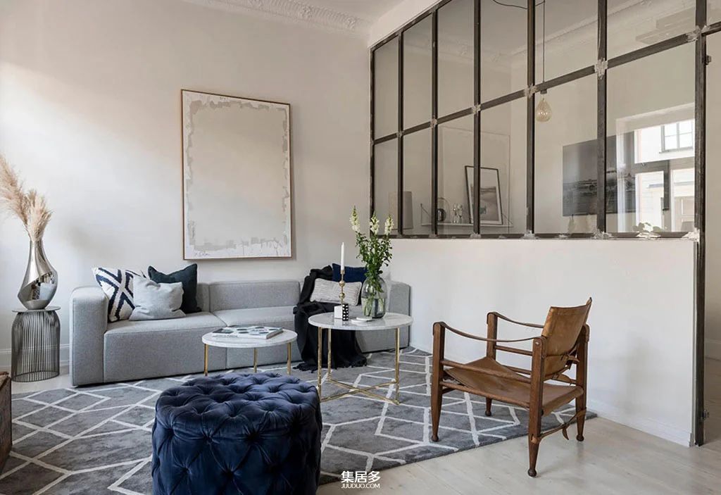 斯德哥尔摩时尚公寓设计丨瑞典斯德哥尔摩-7