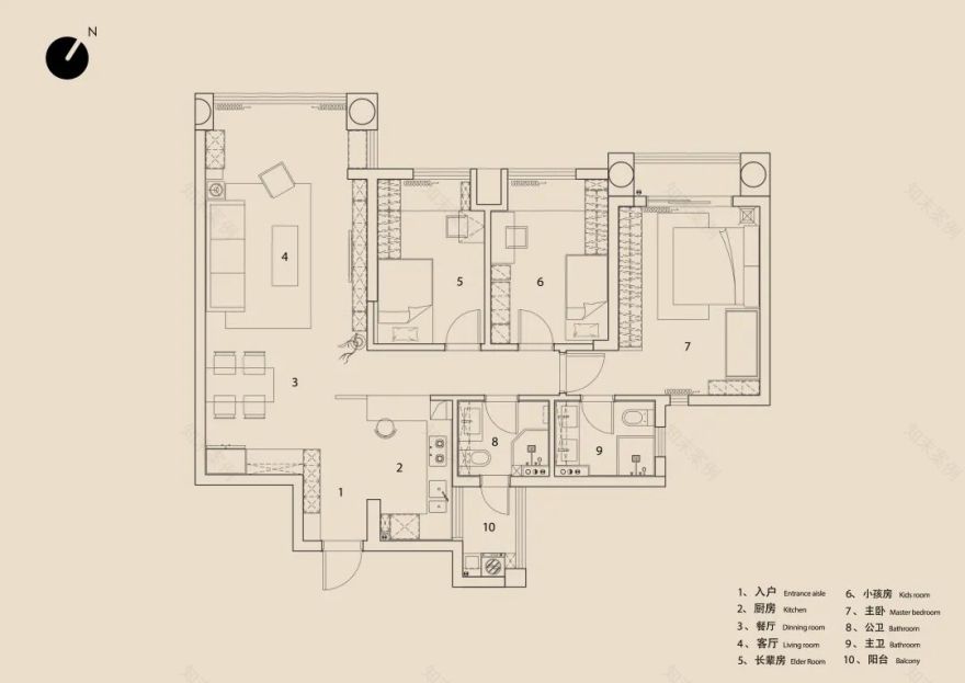 锦绣半岛丨中国广州丨奕米設計工作室-13