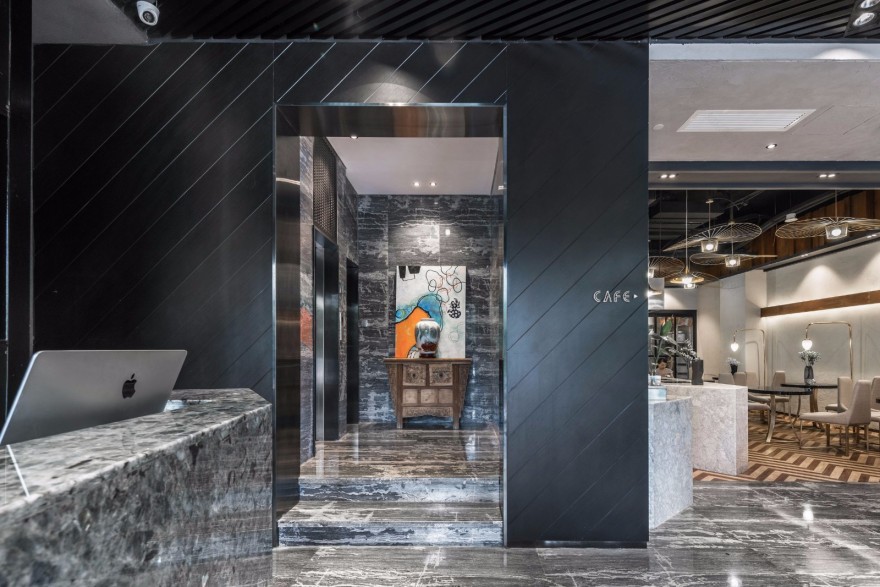 青岛「汐・时」旅店 | 潮汐时间层次的室内空间设计-2