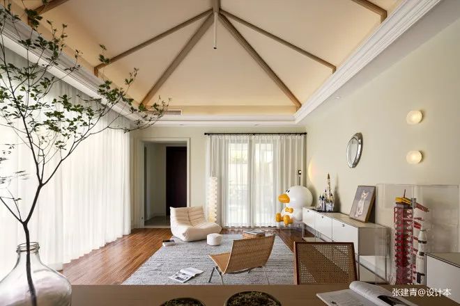 宠物博主用30万装完280㎡别墅？！3猫1可达鸭的智能理想家-25