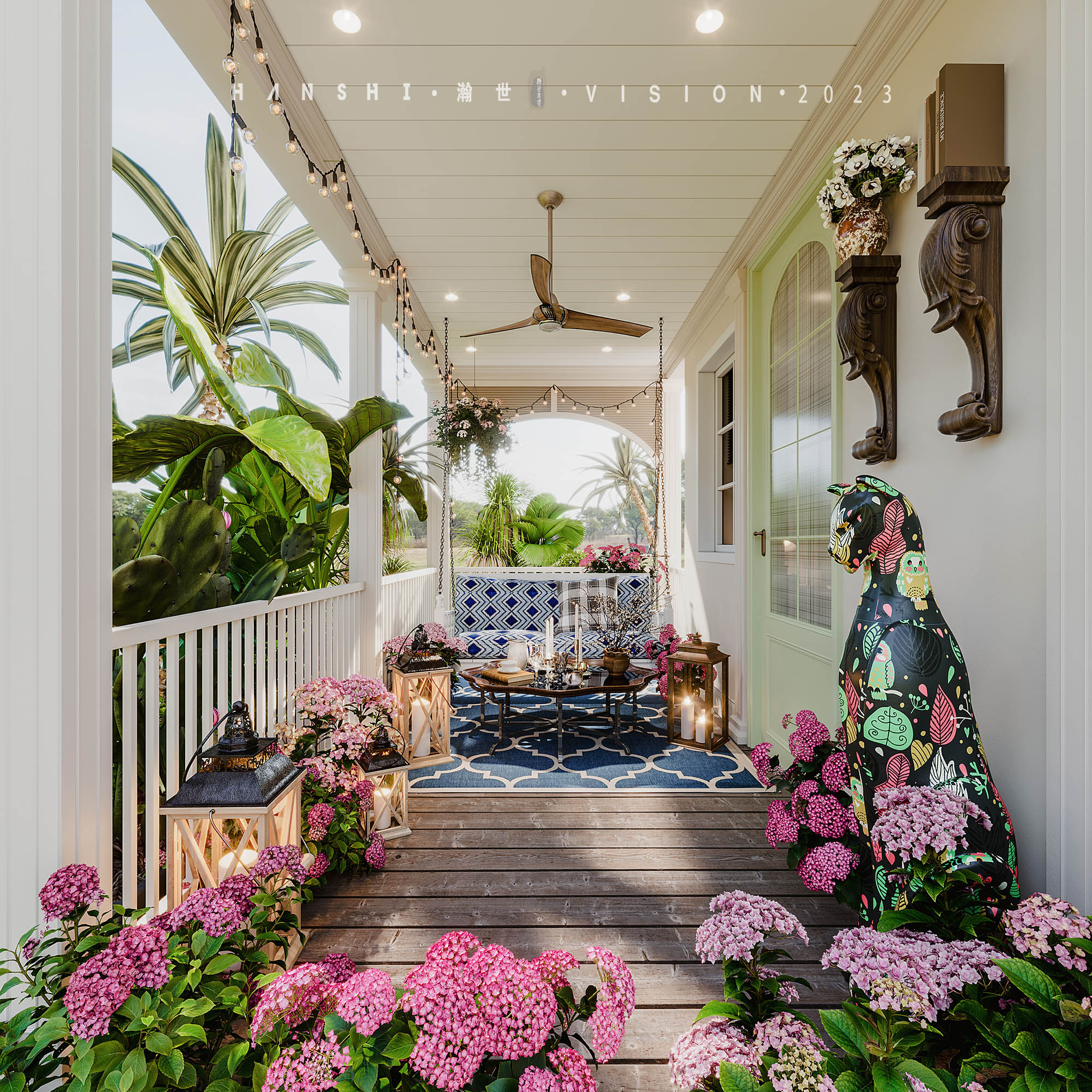 美式休闲家装一瀚世表现-10