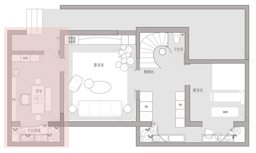 天津黛湖花园新中式雅致空间设计丨中国天津丨吉喆筑造设计部-81