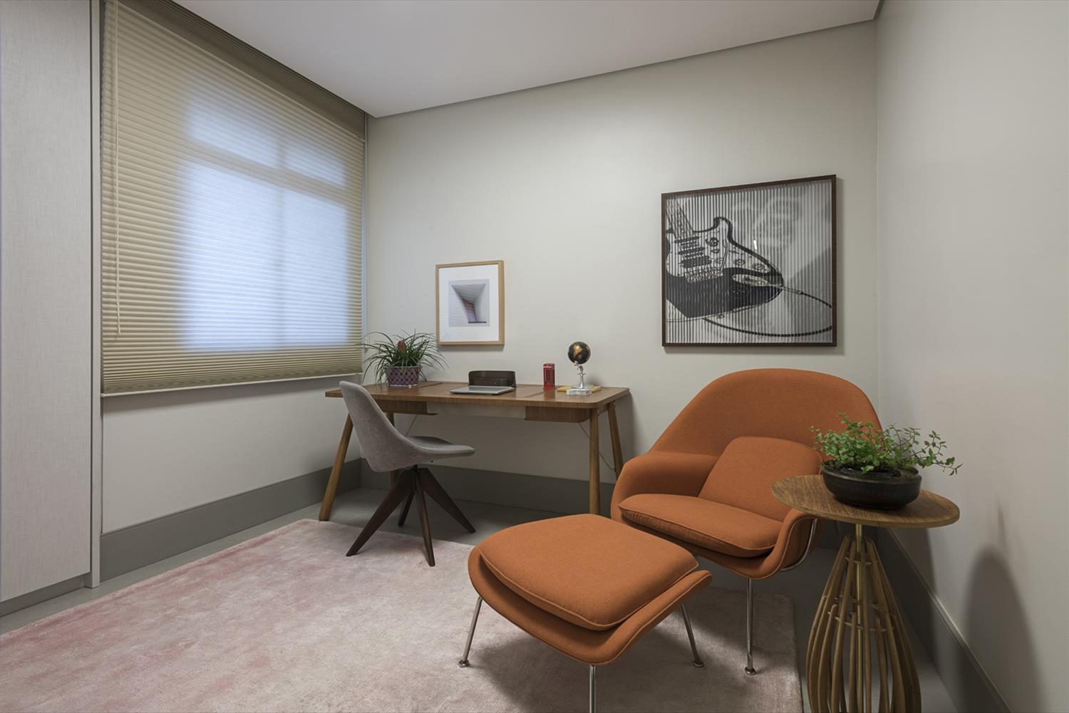 巴西 45 平米智能公寓，年轻夫妇的舒适生活空间-11