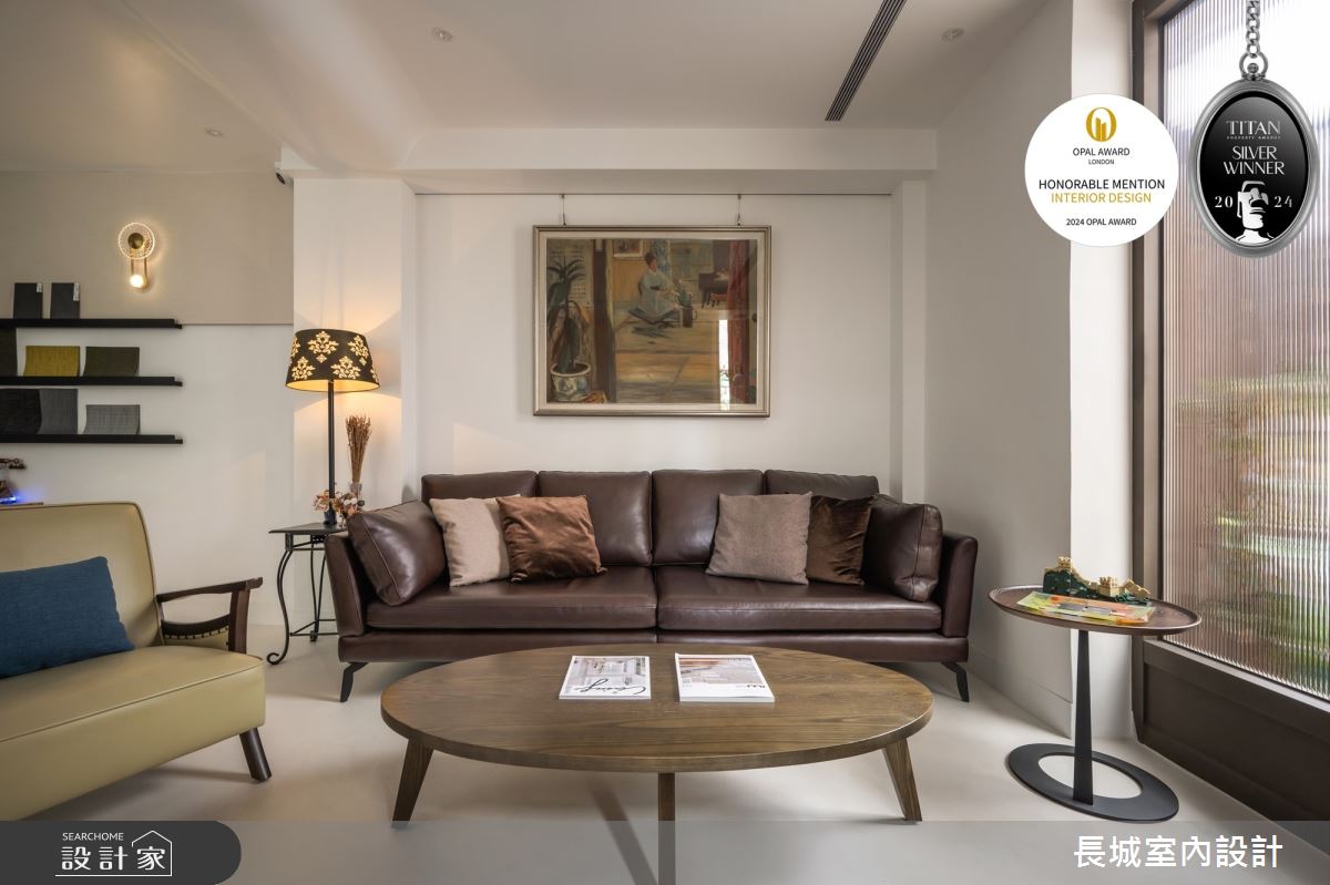 长城·18·时空对话·新中式风·57坪设计案例丨长城室内设计-16