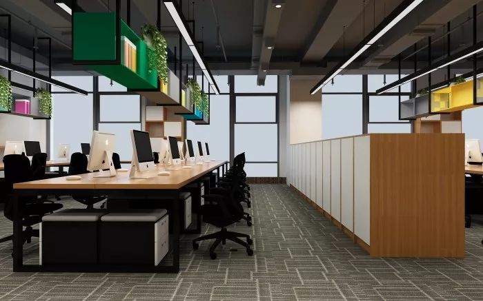 新之航传媒济南总部工业风办公设计-9