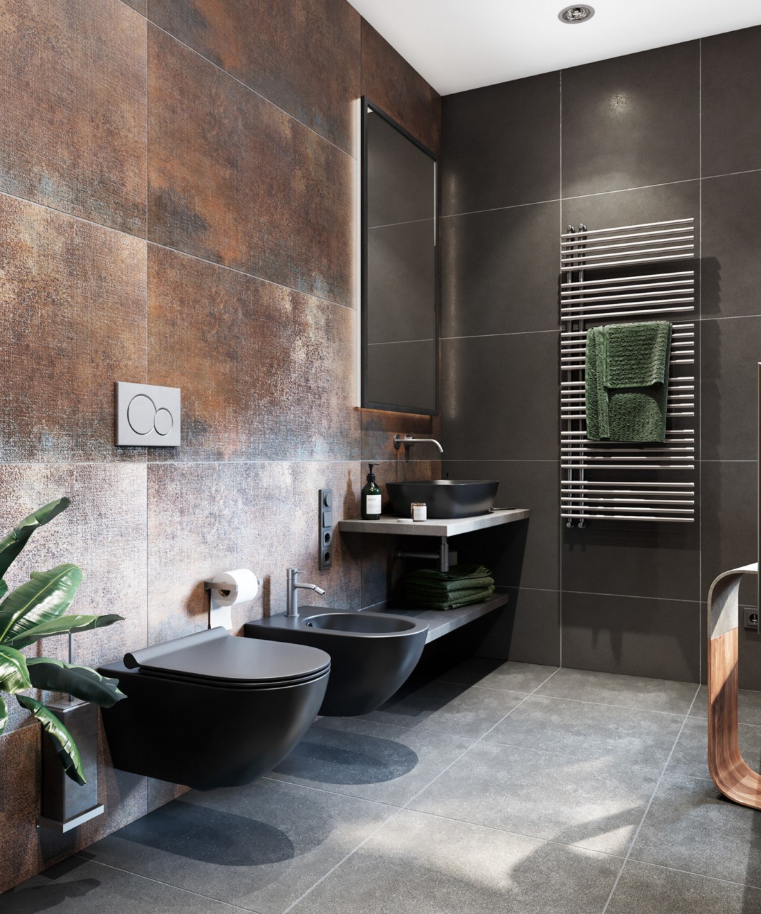 乌克兰 116㎡惊艳红色时尚美宅-51