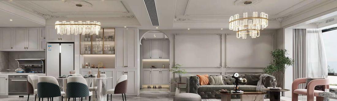 湖南娄底 158 平方法式轻奢住宅设计丨中国娄底-2