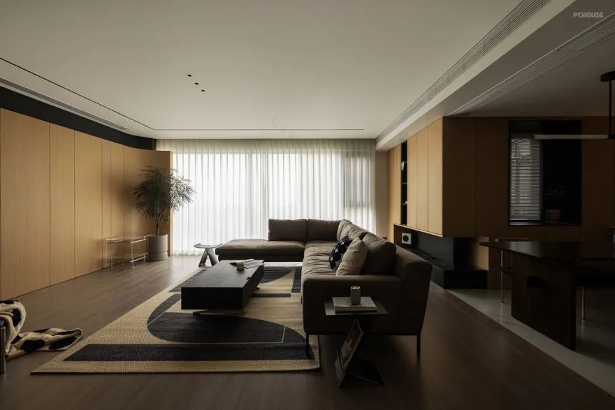 有娃家庭的现代极简风格设计-18