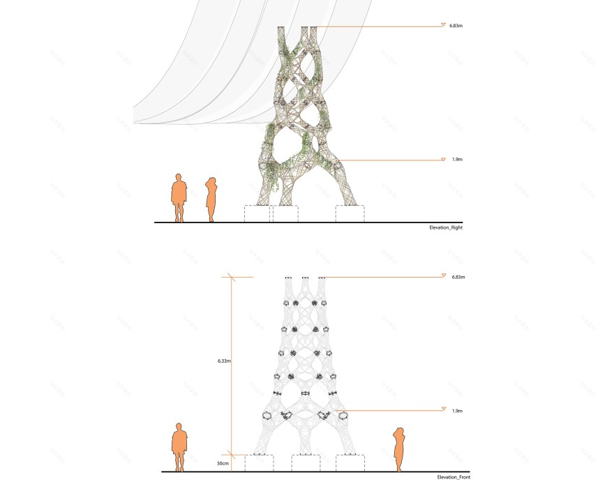 《编织丛林》 | 竹材的形态探索-66