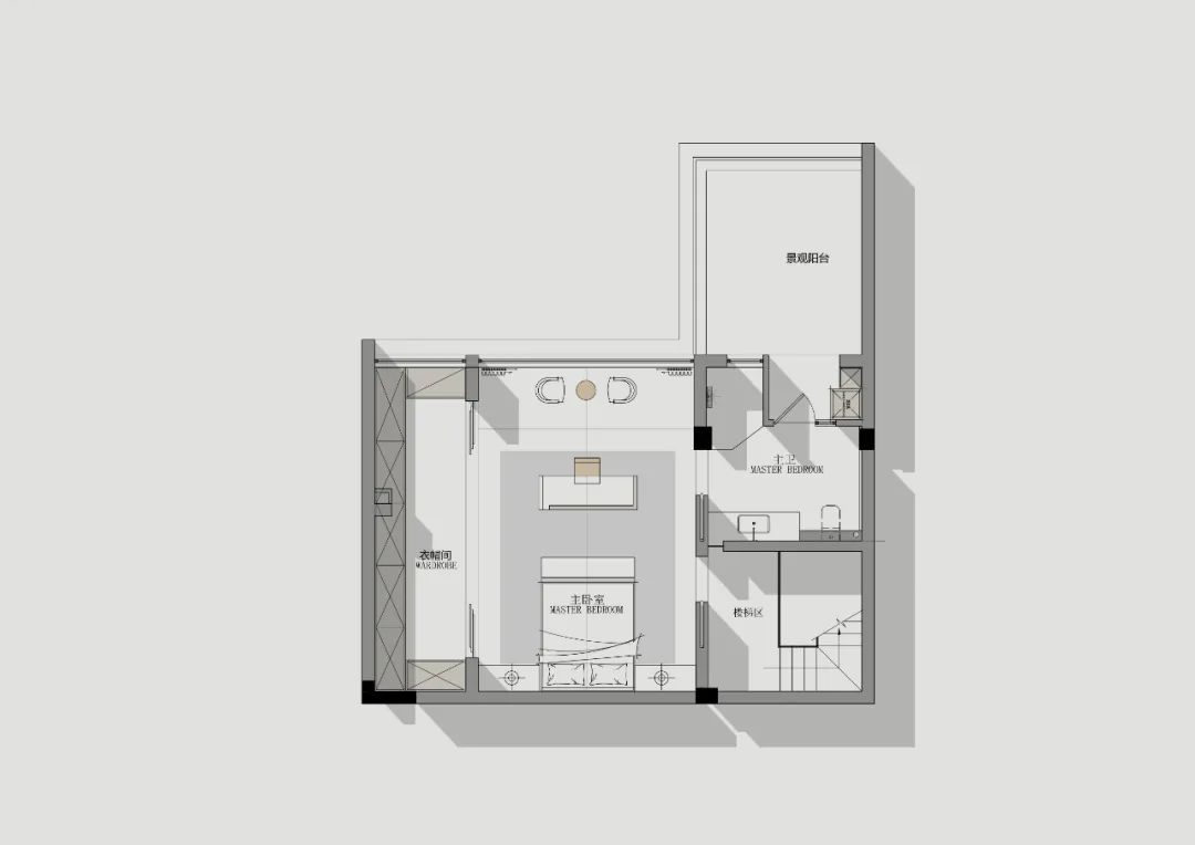 重庆茶园现代极简家居丨中国重庆丨KD 室内设计事务所-43