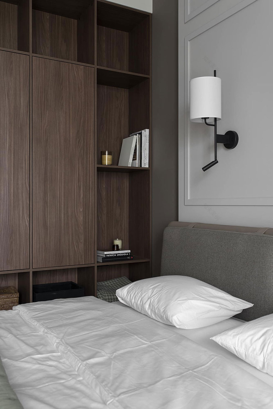 基辅现代公寓的优雅内饰设计-15