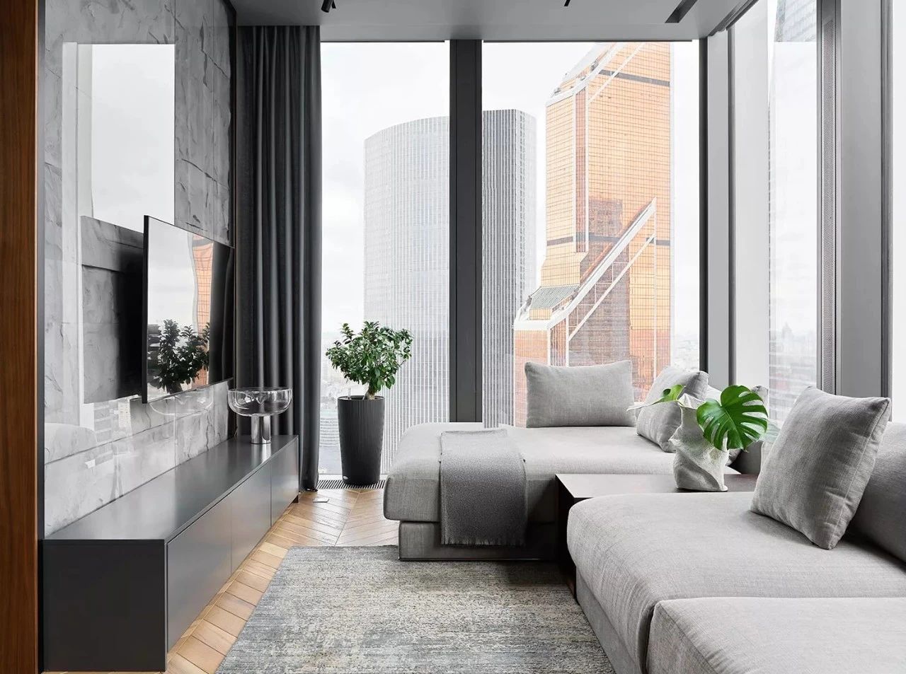 国外网红公寓室内设计丨Dina Gerasina-29