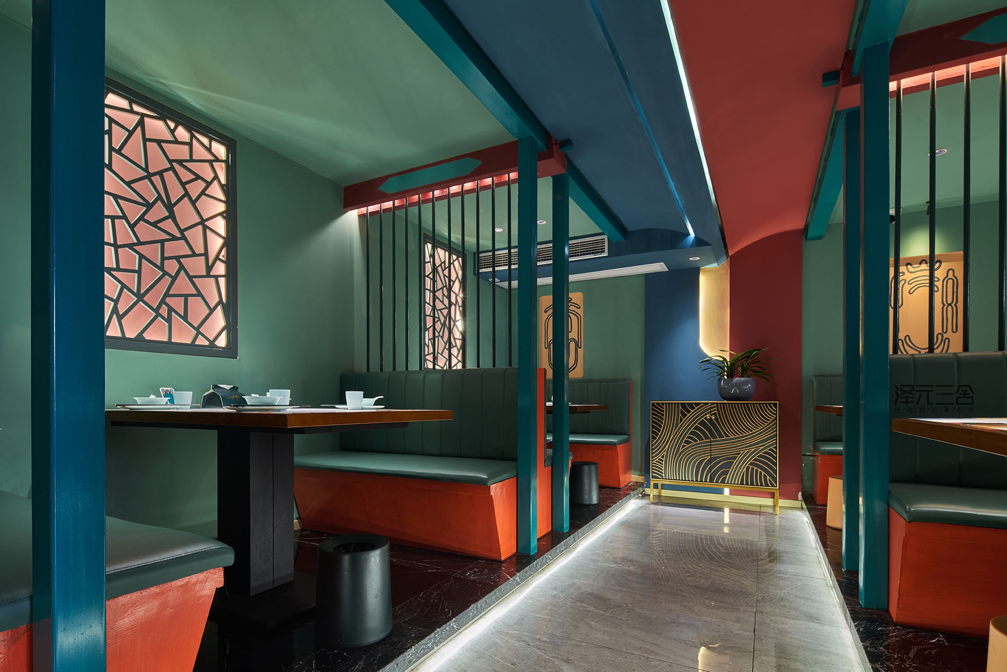 小淮潮餐厅丨中国淮安丨泽元三舍空间规划事务所-15