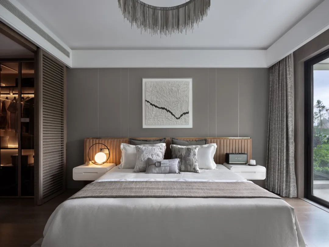 万科(成都)公园五号 214 户型样板房丨中国成都丨千墨设计-23