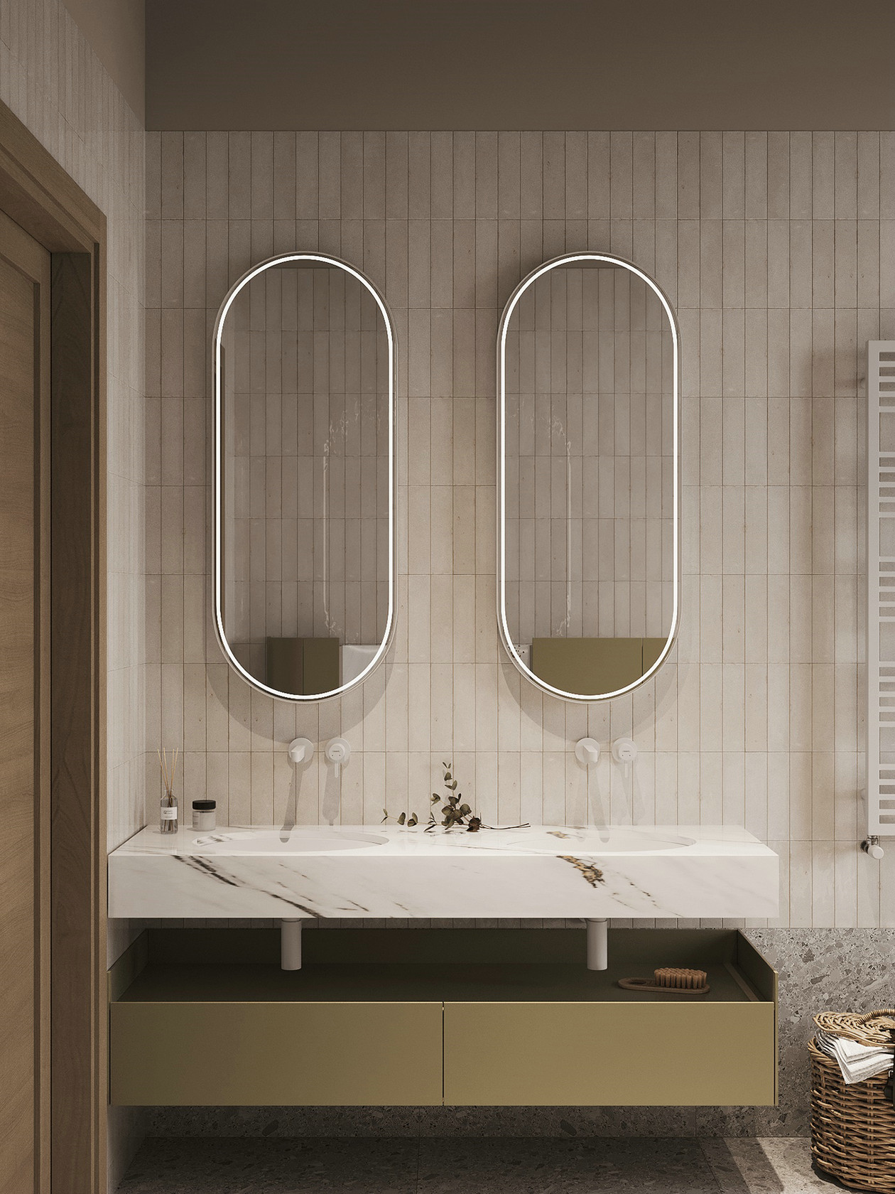 乌克兰170㎡住宅设计 越素雅越有品味！-17