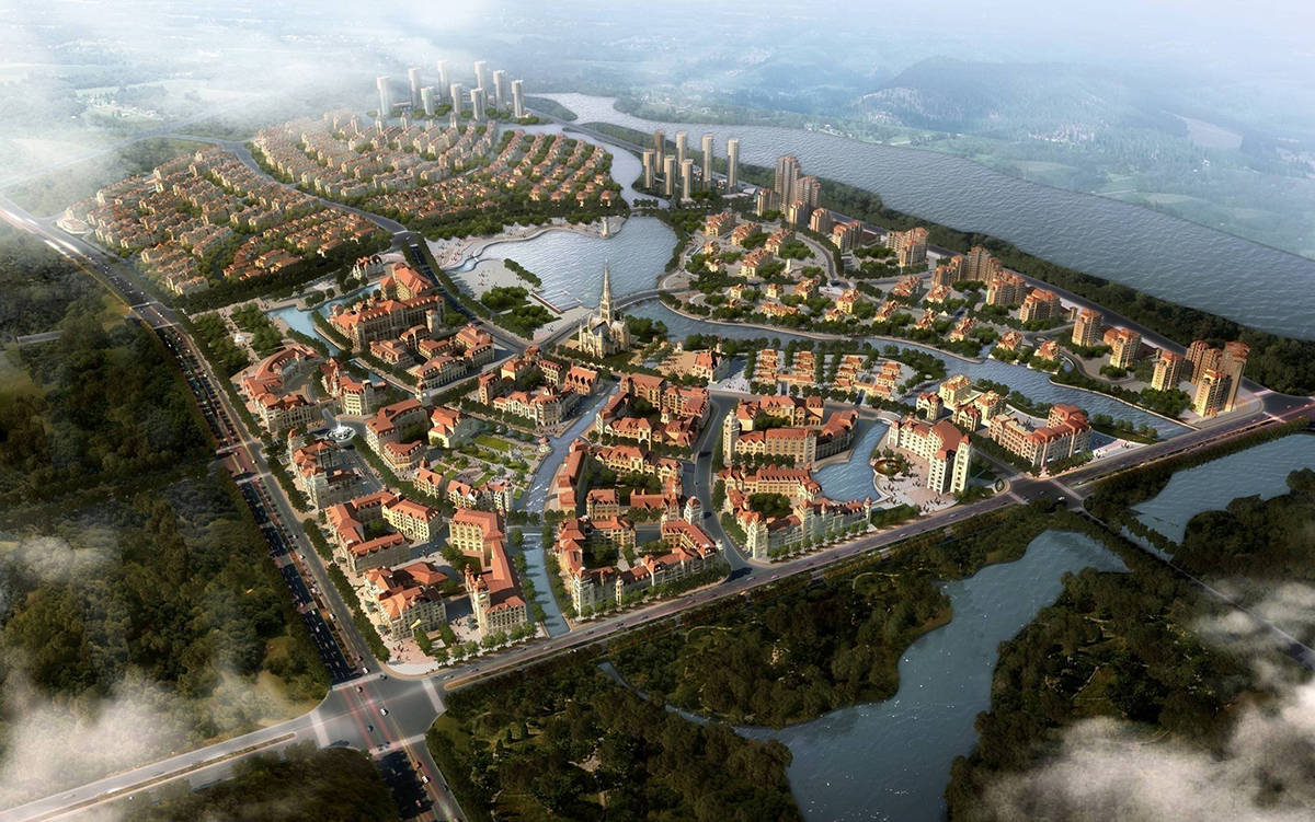 九江八里湖欧洲风情小镇丨中国九江-2