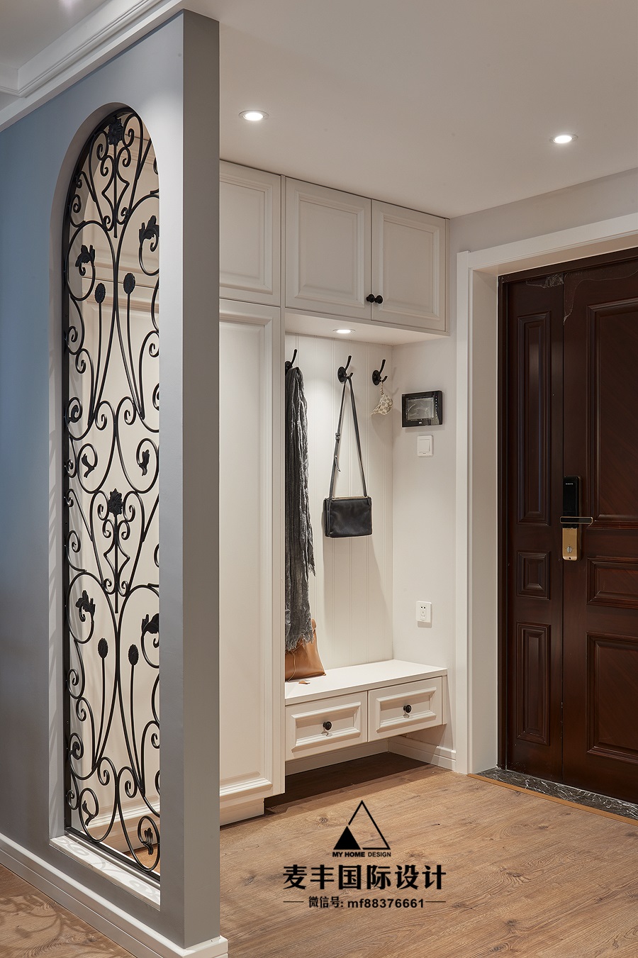 杭州万和玺园 90㎡简美风住宅设计 | 布局考究,色系清新-21