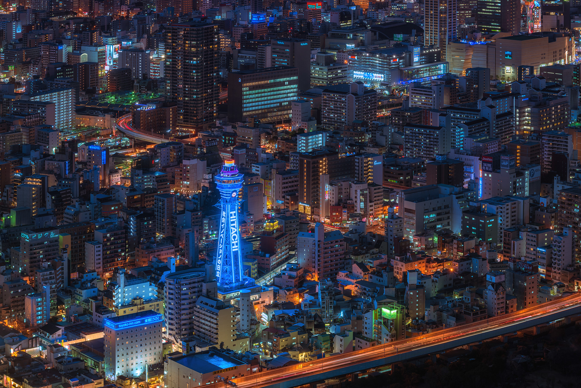 夜景：东京与大阪丨日本大阪-28